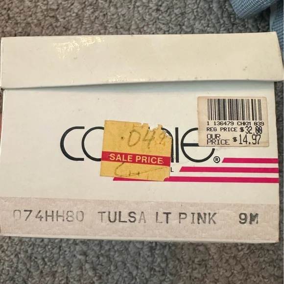 Connie Pink Woven Leather Flats - Picture 6 of 6